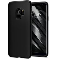 Spider Liquid Crystal Matte Black Samsung Galaxy S9 - Phone Cover