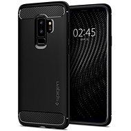 Spigen Rugged Armor Black Samsung Galaxy S9+ - Phone Cover