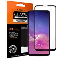 Spigen Glass FC HD black Samsung Galaxy S10e - Üvegfólia