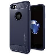 Spigen Rugged Armor, Midnight Blue, iPhone 7/8 - Phone Cover