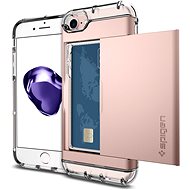 Spigen Crystal Wallet Rose Gold iPhone 7 - Phone Cover