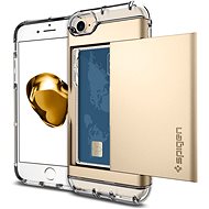 Spigen Crystal Wallet Champagne Gold iPhone 7 - Phone Cover