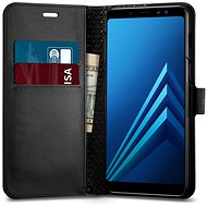Spigen Wallet S Black Samsung Galaxy A8 (2018) - Phone Cover