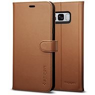 Spigen Wallet S Brown Samsung Galaxy S8 - Puzdro na mobil
