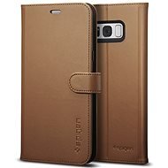 Spigen Wallet S Brown Samsung Galaxy S8+ - Handyhülle