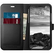 Spigen Wallet S Black iPhone XR - Kryt na mobil