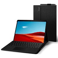Spigen Stand Folio Black Microsoft Surface Pro X - Tablet Case