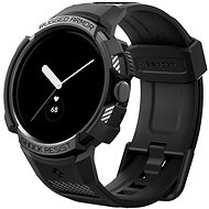 Spigen Rugged Armor Pro, black - Google Pixel Watch/Watch 2 - Protective Watch Cover