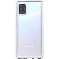 Samsung félig átlátszó hátlap tok Galaxy A51 készülékhez, átlátszó - Telefon tok