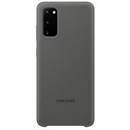 Samsung Silicone Back Cover for Galaxy S20, Grey - Phone Cover