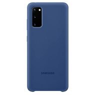 Samsung Silikónový zadný kryt pre Galaxy S20 námornícka modrá - Kryt na mobil