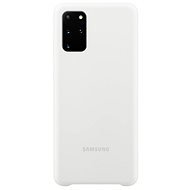 Samsung Silicone Back Cover for Galaxy S20+, White - Phone Cover