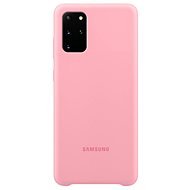 Samsung Silicone Back Cover for Galaxy S20+, Pink - Phone Cover