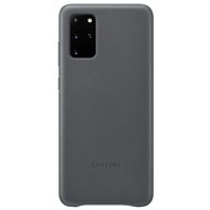 Samsung Leather Back Cover for Galaxy S20+, Grey - Phone Cover
