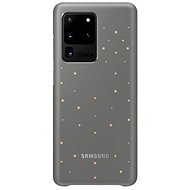 Samsung Back Case with LEDs for Galaxy S20 Ultra Grey - Phone Cover