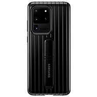 Samsung Galaxy S20 Ultra fekete ütésálló állványos tok - Telefon tok