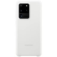 Samsung Silicone Back Case for Galaxy S20 Ultra, White - Phone Cover
