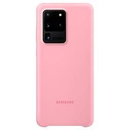 Samsung Silikónový zadný kryt pre Galaxy S20 Ultra ružový - Kryt na mobil