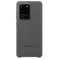 Samsung Silikónový zadný kryt pre Galaxy S20 Ultra sivý - Kryt na mobil