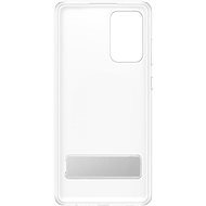 Samsung Galaxy A72 transparente Rückseite mit Ständer - Handyhülle