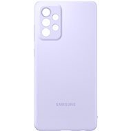 Samsung Silicone Back Cover for Galaxy A72 Purple - Phone Cover