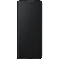 Samsung Leather Flip Case for Galaxy Z Fold3 Black - Phone Case