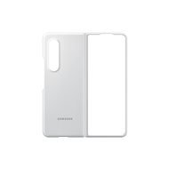 Samsung Silikon Cover für die Rückseite für Galaxy Z Fold3 weiß - Handyhülle