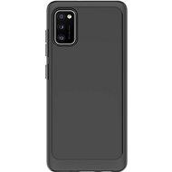 Samsung Galaxy A41 Semi-Transparent Back Cover for Galaxy A41, Black - Phone Cover