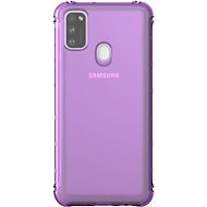 Samsung Galaxy M21 halbtransparente Handyhülle für die Rückseite lila - Handyhülle