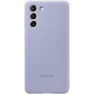 Samsung szilikon hátlap a Galaxy S21 készülékre lila - Telefon tok