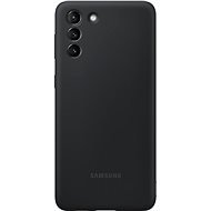 Samsung Silikon Backcover für Galaxy S21+ schwarz - Handyhülle