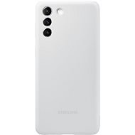 Samsung Silikon Backcover für Galaxy S21+ grau - Handyhülle
