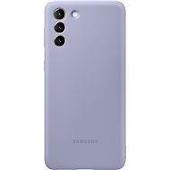 Samsung Silikónový zadný kryt pre Galaxy S21+ fialový - Kryt na mobil