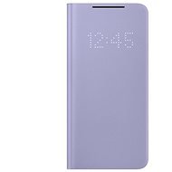 Samsung LED View Cover a Galaxy S21 készülékhez  Violet - Telefon tok