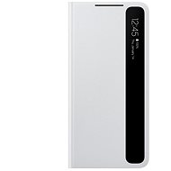Samsung Clear View Cover for Galaxy S21+ Light Grey - Phone Cover