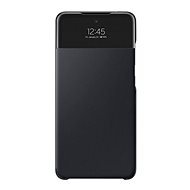 Samsung Galaxy A52 / A52 5G / A52s fekete S-View tok - Telefon tok