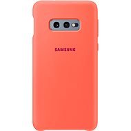 Samsung Galaxy S10e Silicone Cover, neon rózsaszín - Telefon tok