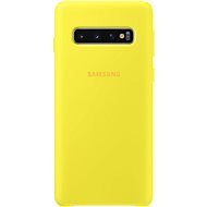 Samsung Galaxy S10 Silicone Cover, sárga - Telefon tok