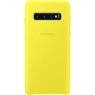 Samsung Galaxy S10 Silicone Cover Yellow - Phone Cover