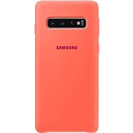 Samsung Galaxy S10 neon rózsaszín szilikon tok - Telefon tok