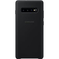 Samsung Galaxy S10+ Silicone Cover, fekete - Telefon tok