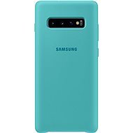 Samsung Galaxy S10+ Silicone Cover, zöld - Telefon tok