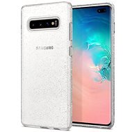 Spigen Liquid Crystal Glitter Samsung Galaxy S10+, átlátszó - Telefon tok