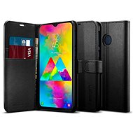 Spigen Wallet With Black Samsung Galaxy M20 - Phone Cover