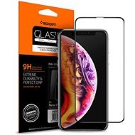 Spigen Glass FC HD Black iPhone 11 Pro/ XS/ X üvegfólia - Üvegfólia