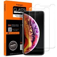 Spigen Glass Glas.tR Slim 2 Pack iPhone XS Max - Schutzglas