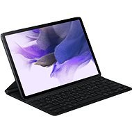 Samsung Protective Cover with Keyboard for Galaxy Tab S8+/Tab S7+/Tab S7 FE Black - Tablet Case