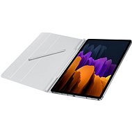 Samsung Galaxy Tab S7+/ Tab S7 FE szürke tok - Tablet tok
