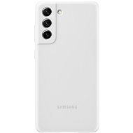 Samsung Galaxy S21 FE 5G Silikon Backcover weiß - Handyhülle