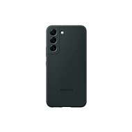 Samsung Galaxy S22 5G Silicone Back Cover Dark Green - Phone Cover